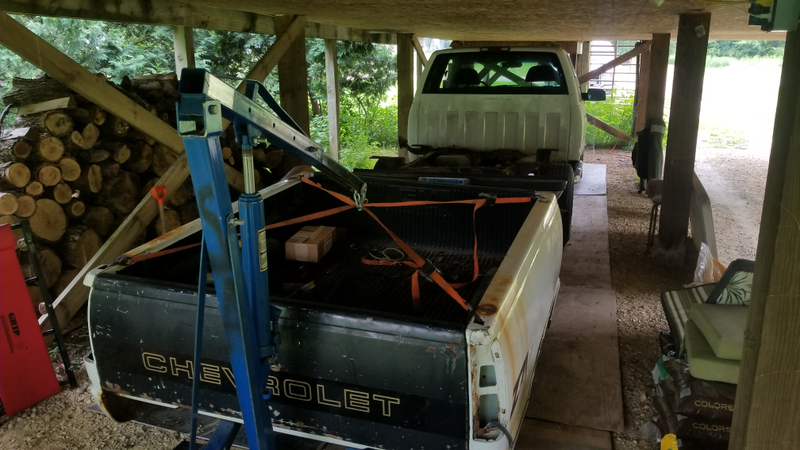Ratchet straps for the win!